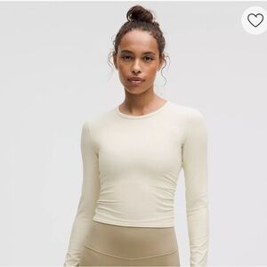 Lululemon All It Takes Back-Twist Ribbed Long-Sleeve Shirt